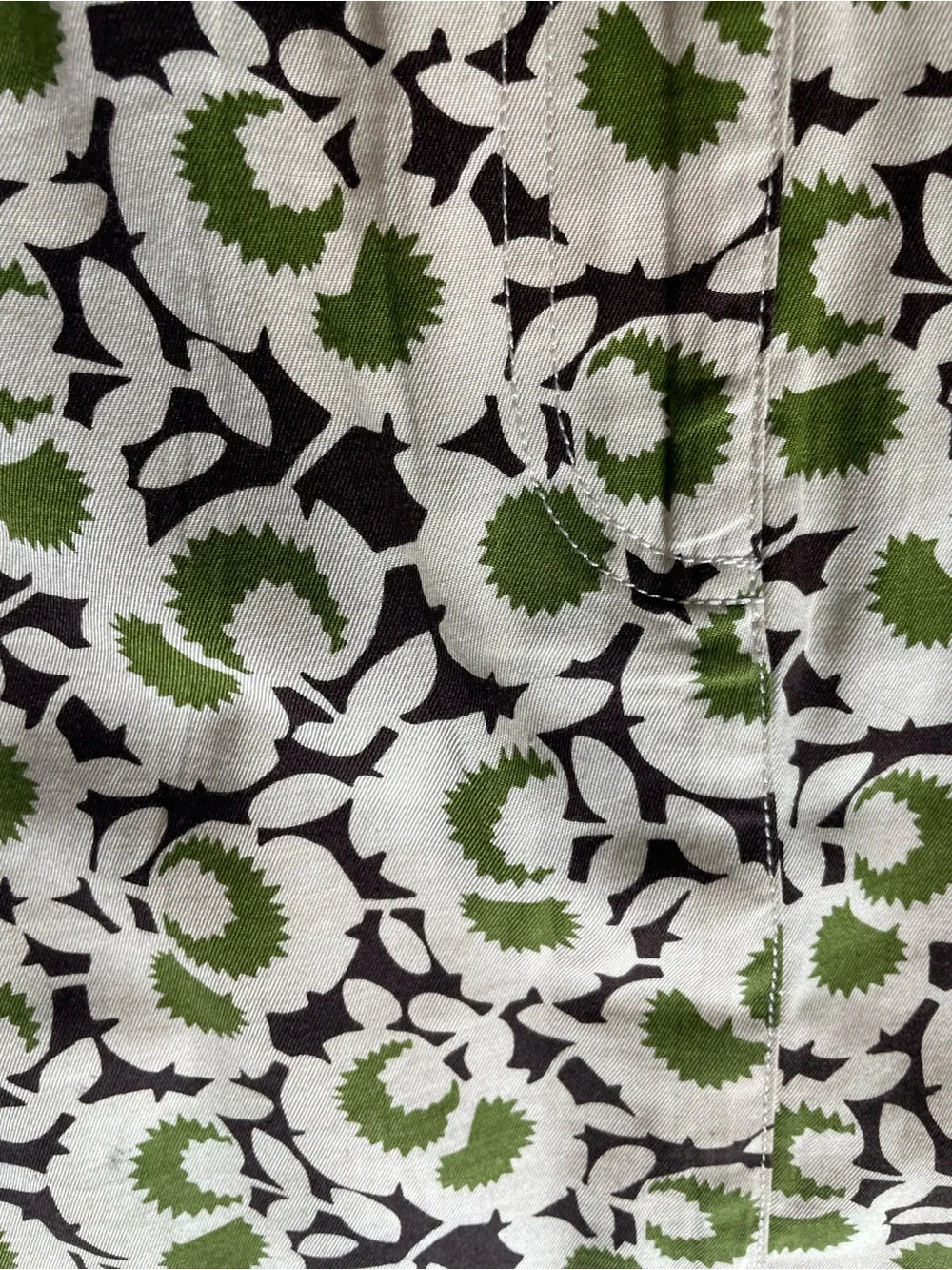 #177, Harold’s, Vintage Floral Print Mini Skirt, size 10